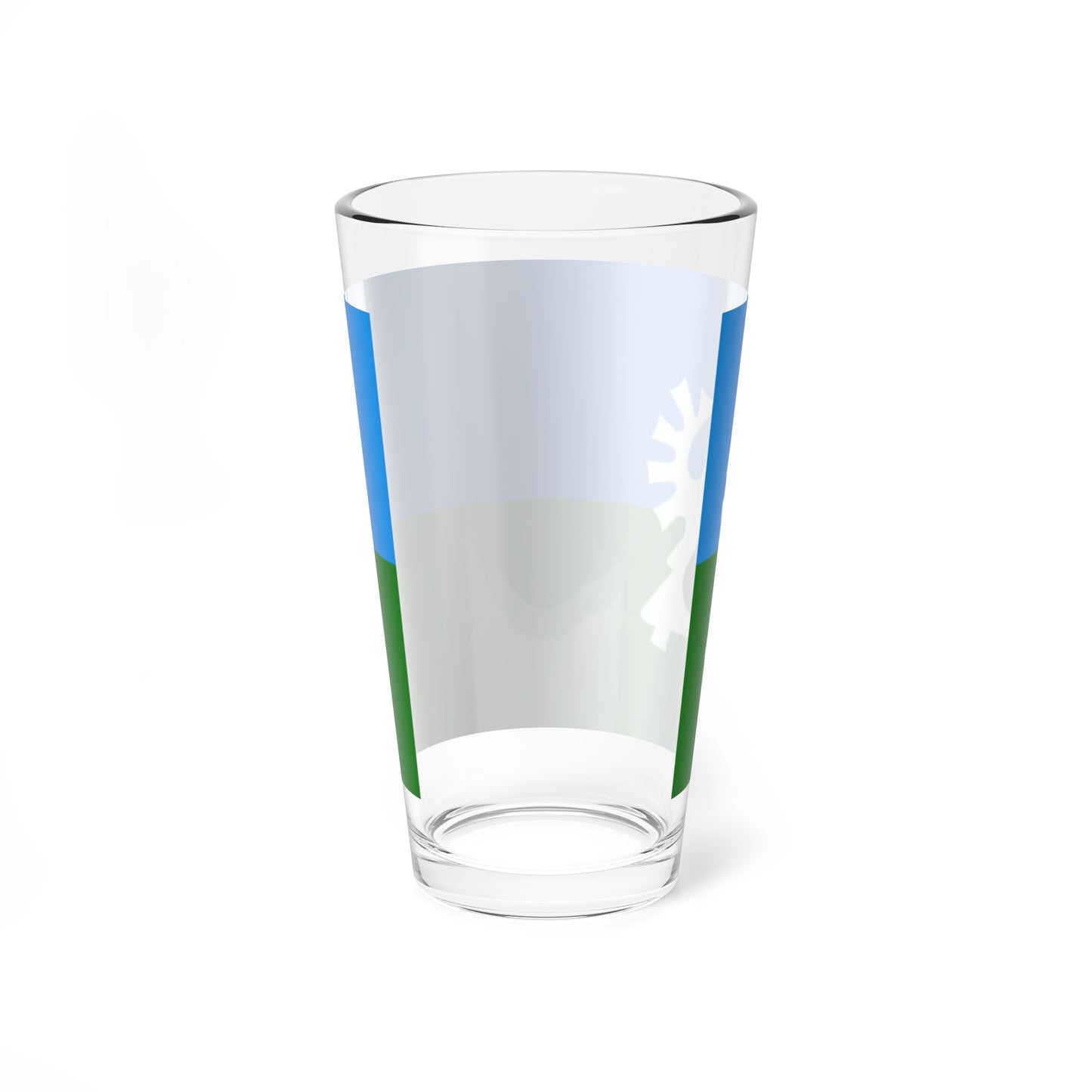 Flag of Uray (Russia) Pint Glass 16oz