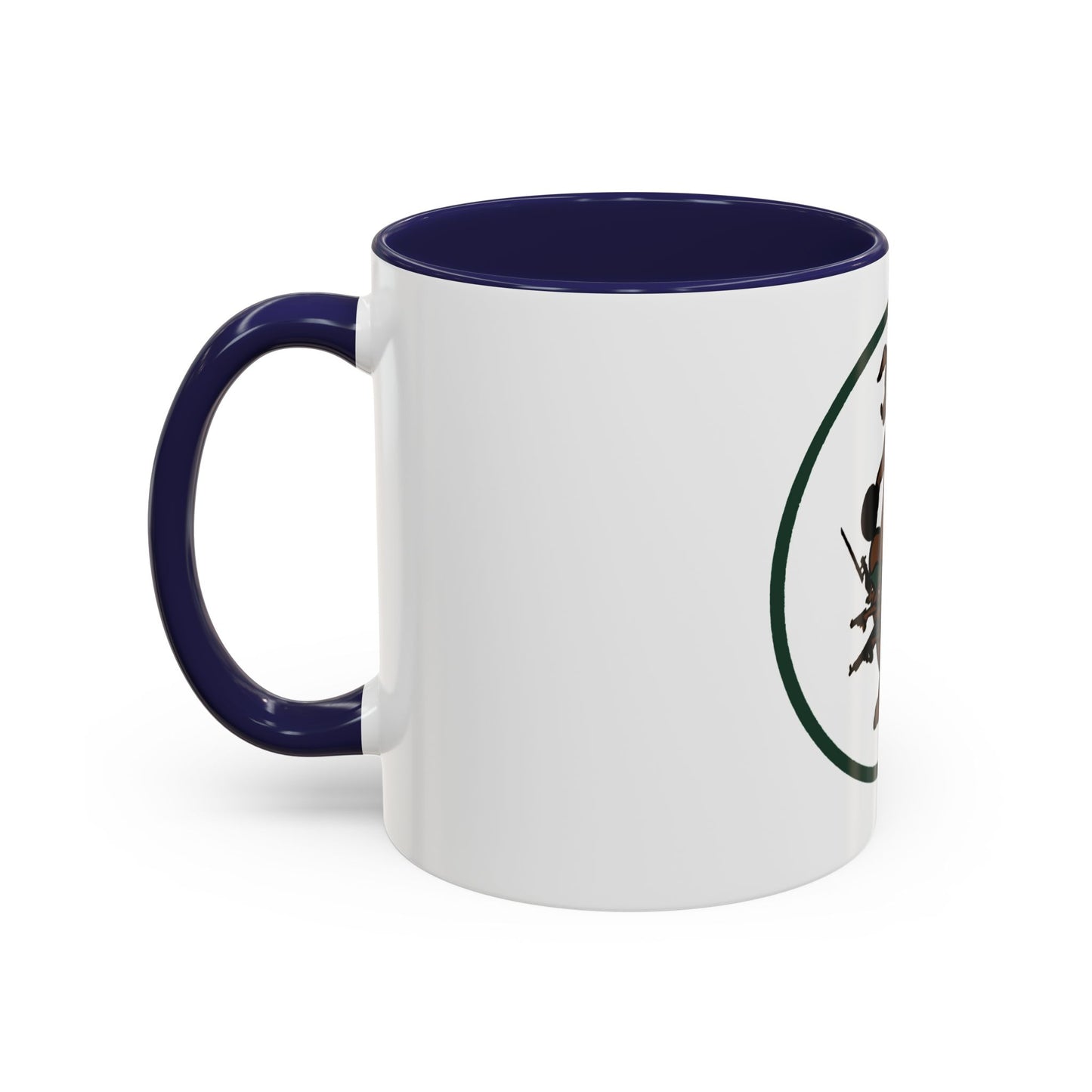 52 Airlift Squadron AMC (U.S. Air Force) Accent Coffee Mug