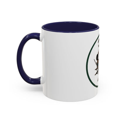 52 Airlift Squadron AMC (U.S. Air Force) Accent Coffee Mug