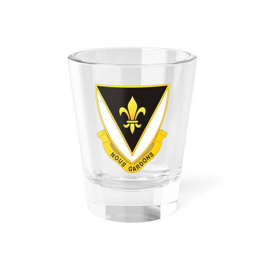 Verre à liqueur 329e régiment d'infanterie (armée américaine) 1,5 oz