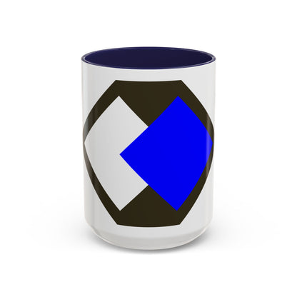 96th Infantry Division SSI (U.S. Army) Accent Coffee Mug