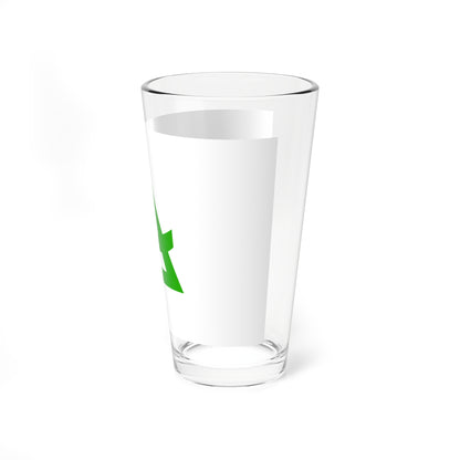 Flag of Sakugi Hiroshima 1965-2004 (Japan) Pint Glass 16oz