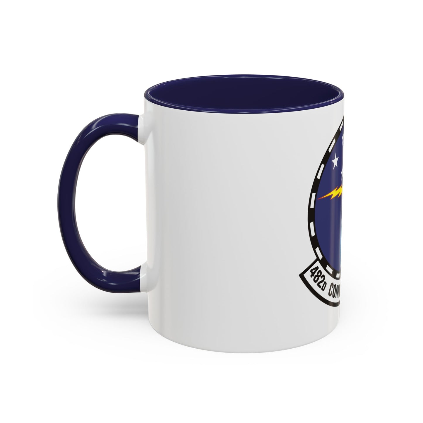 482d Communications Squadron (U.S. Air Force) Accent Coffee Mug