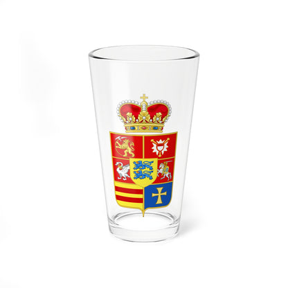 Coats of arms of Frédéric IV of Holstein-Gottorp (Denmark) (Coat of Arms) Pint Glass 16oz