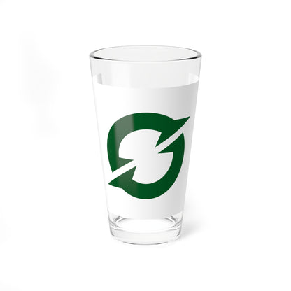 Flag of Izushi Hyogo 1958-2005 (Japan) Pint Glass 16oz