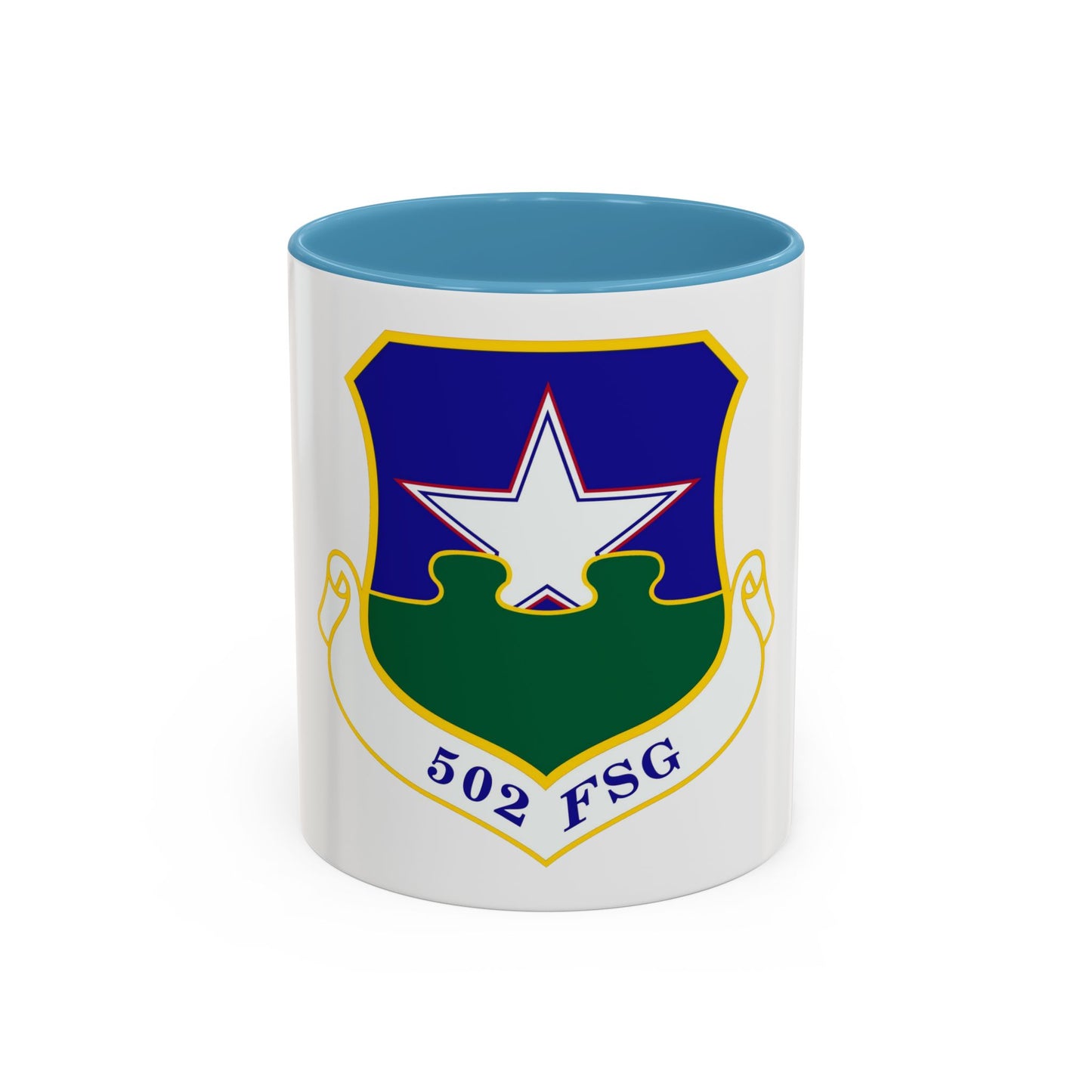 502d Force Support Group (U.S. Air Force) Accent Coffee Mug