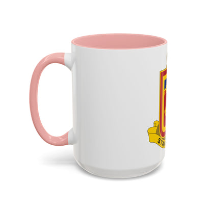 350 Armored Field Artillery Battalion (U.S. Army) Accent Coffee Mug