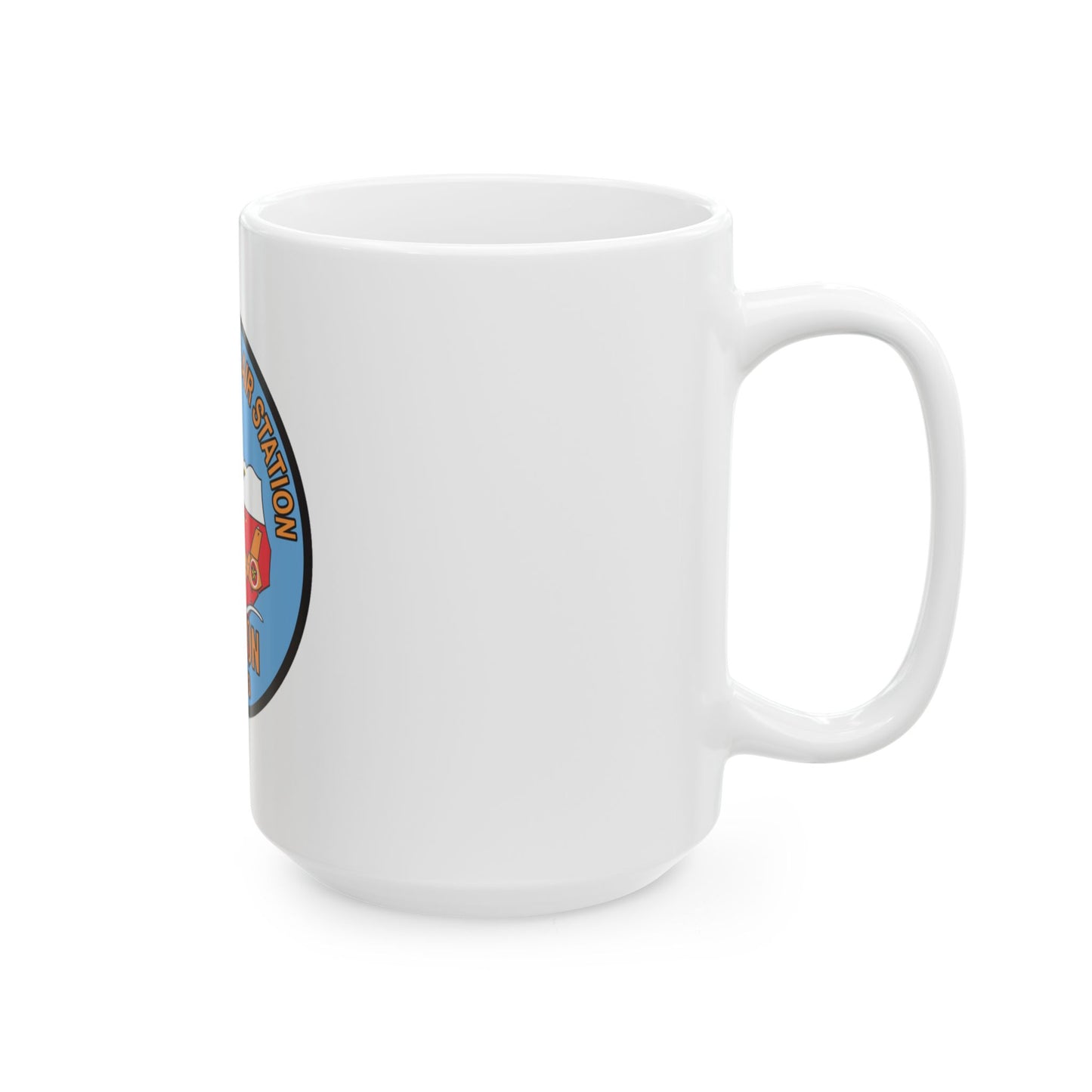USCG Air Station Houston 2 (U.S. Coast Guard) White Coffee Mug