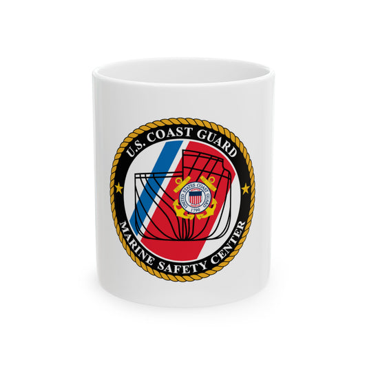 USCG MARINE SAFETY CENTER (U.S. Coast Guard) White Coffee Mug