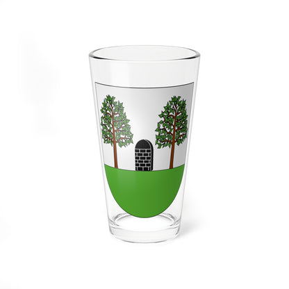 Fräschels-coat of arms (Switzerland) (Coat of Arms) Pint Glass 16oz