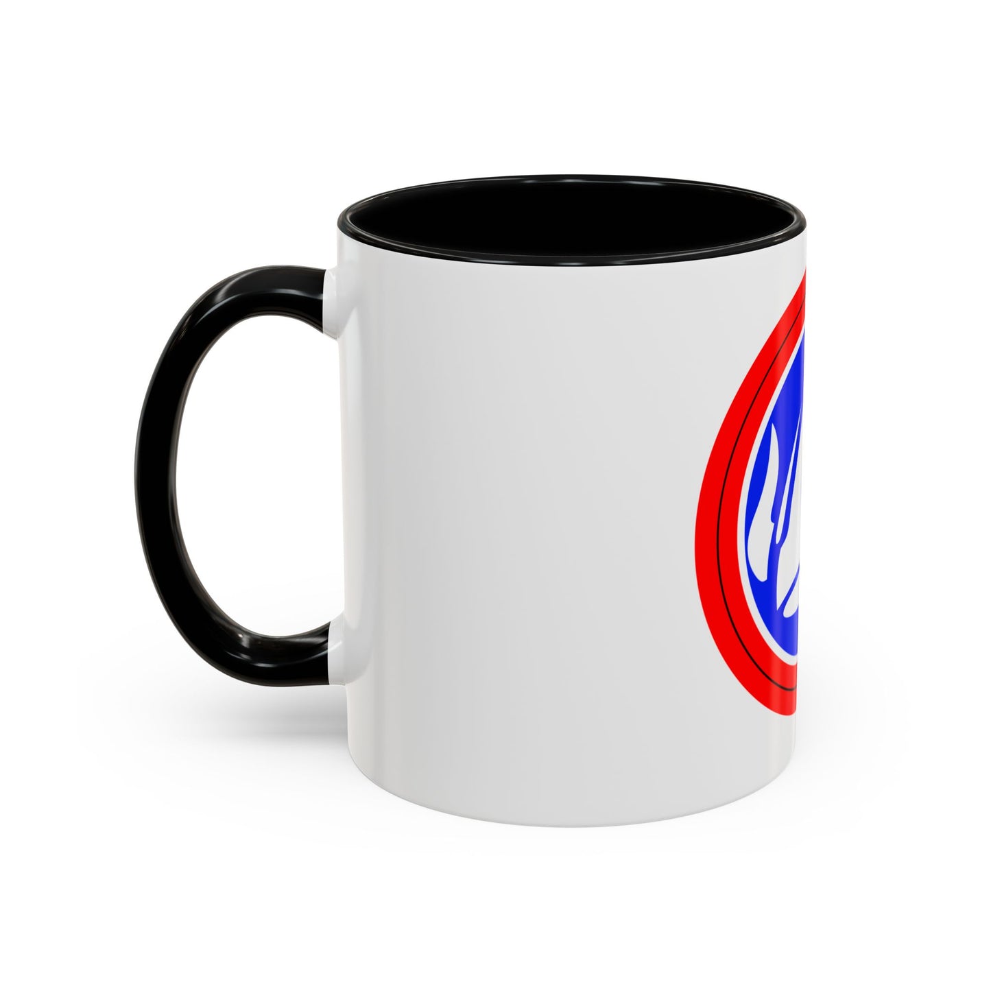 47th Division Shoulder Patch (U.S. Army) Accent Coffee Mug