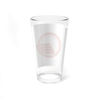 Flag of Mishima Fukushima (Japan) Pint Glass 16oz