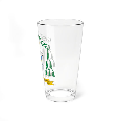 Escudo de Clímaco Zarauz Carrillo (Spain) (Coat of Arms) Pint Glass 16oz