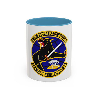 34th Combat Training Squadron (U.S. Air Force) Accent Coffee Mug
