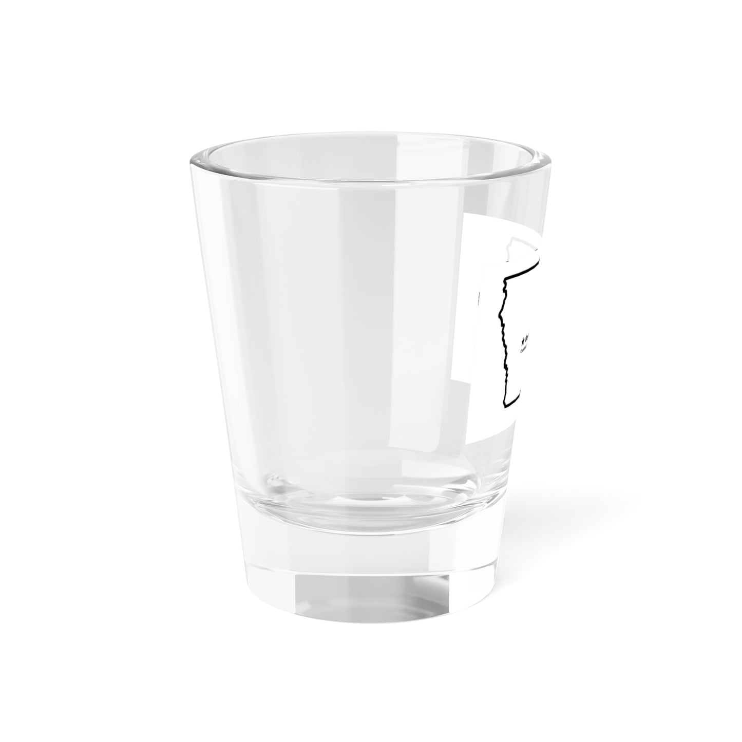 Flag of Crawford County Iowa Sesquicentennial (United States) Shot Glass 1.5oz