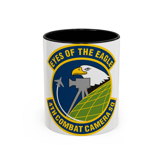 4 Combat Camera Squadron (U.S. Air Force) Accent Coffee Mug