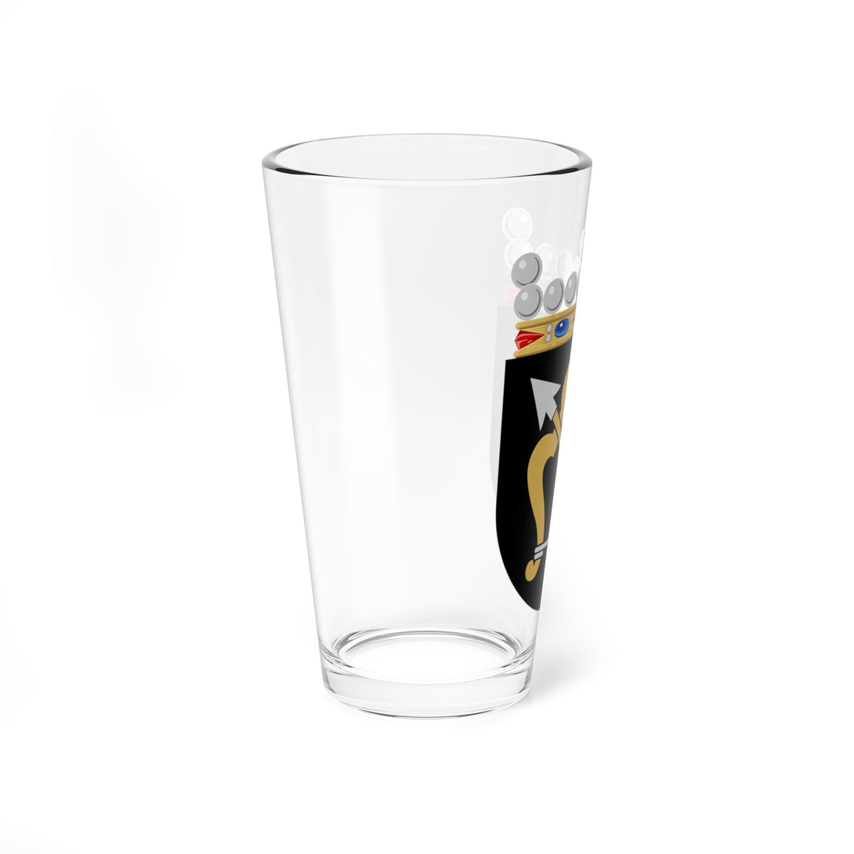 Kuopion lääni.vaakuna (Finland) (Coat of Arms) Pint Glass 16oz