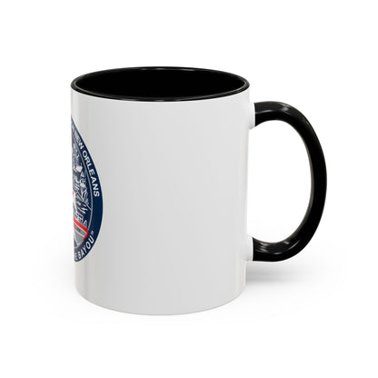 USCG Station New Orleans (U.S. Coast Guard) Accent Coffee Mug