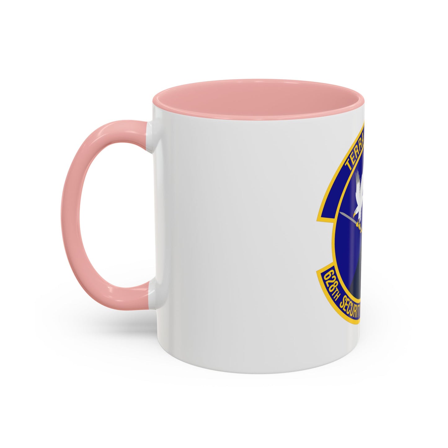 628th Security Forces Squadron (U.S. Air Force) Accent Coffee Mug