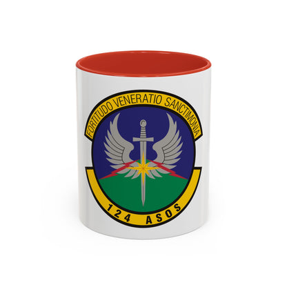 124th Air Support Operations Squadron (U.S. Air Force) Accent Coffee Mug