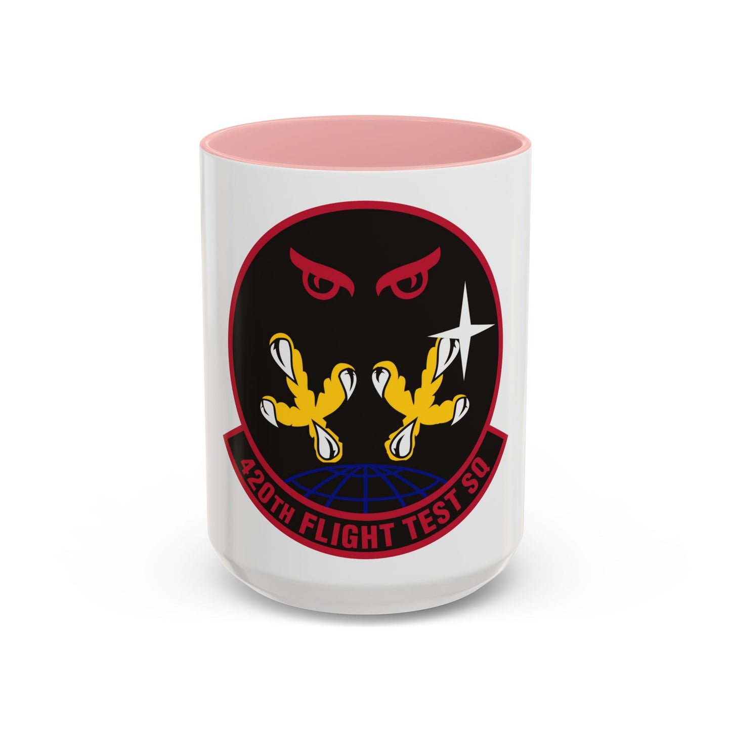420 Flight Test Squdron AFMC (U.S. Air Force) Accent Coffee Mug