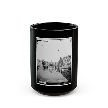 A Parrott Gun (Trained On Sumter ) (U.S. Civil War) Black Coffee Mug