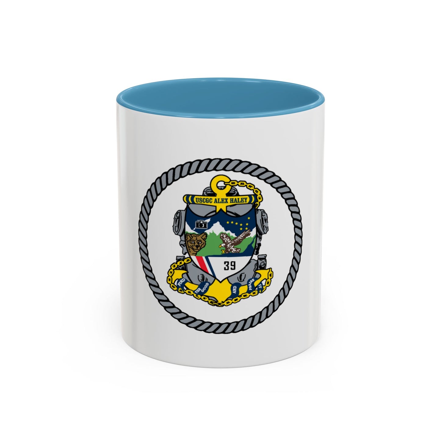 USCGC Alex Haley 39 (U.S. Coast Guard) Accent Coffee Mug