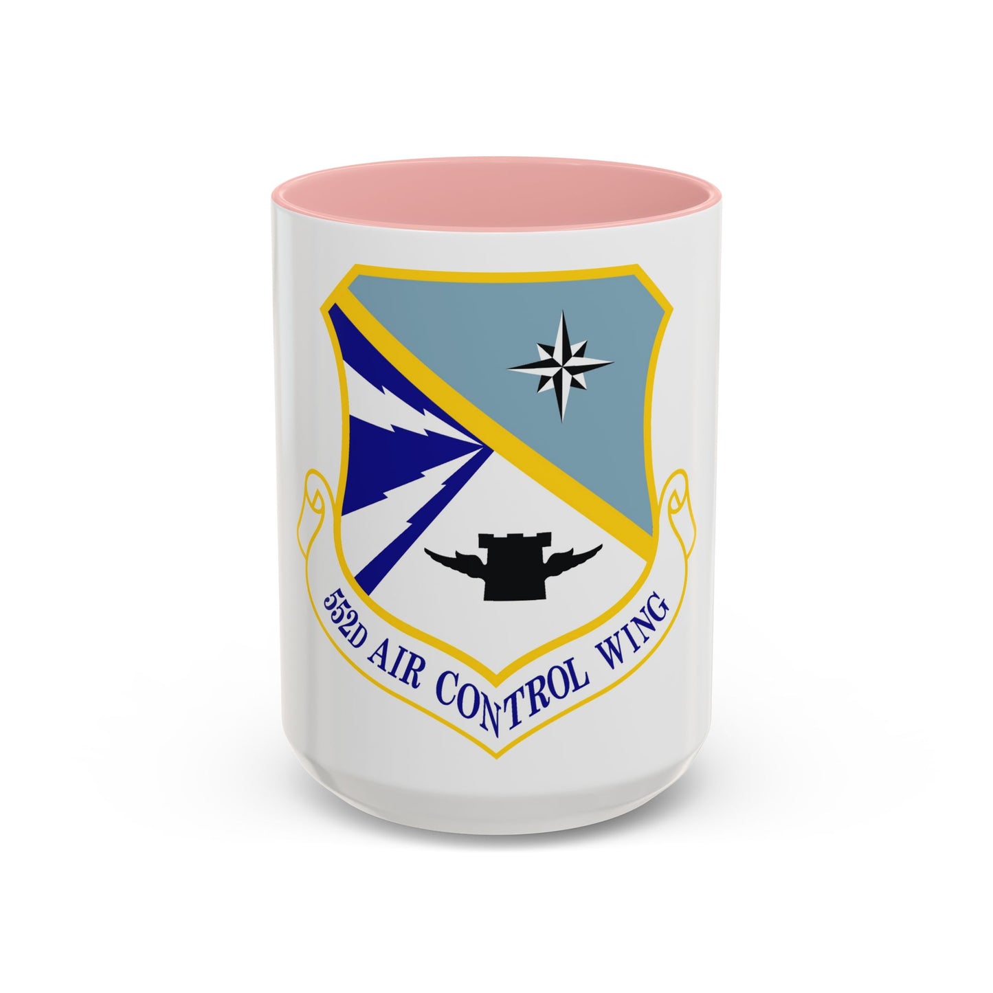 552d Air Control Wing (U.S. Air Force) Accent Coffee Mug