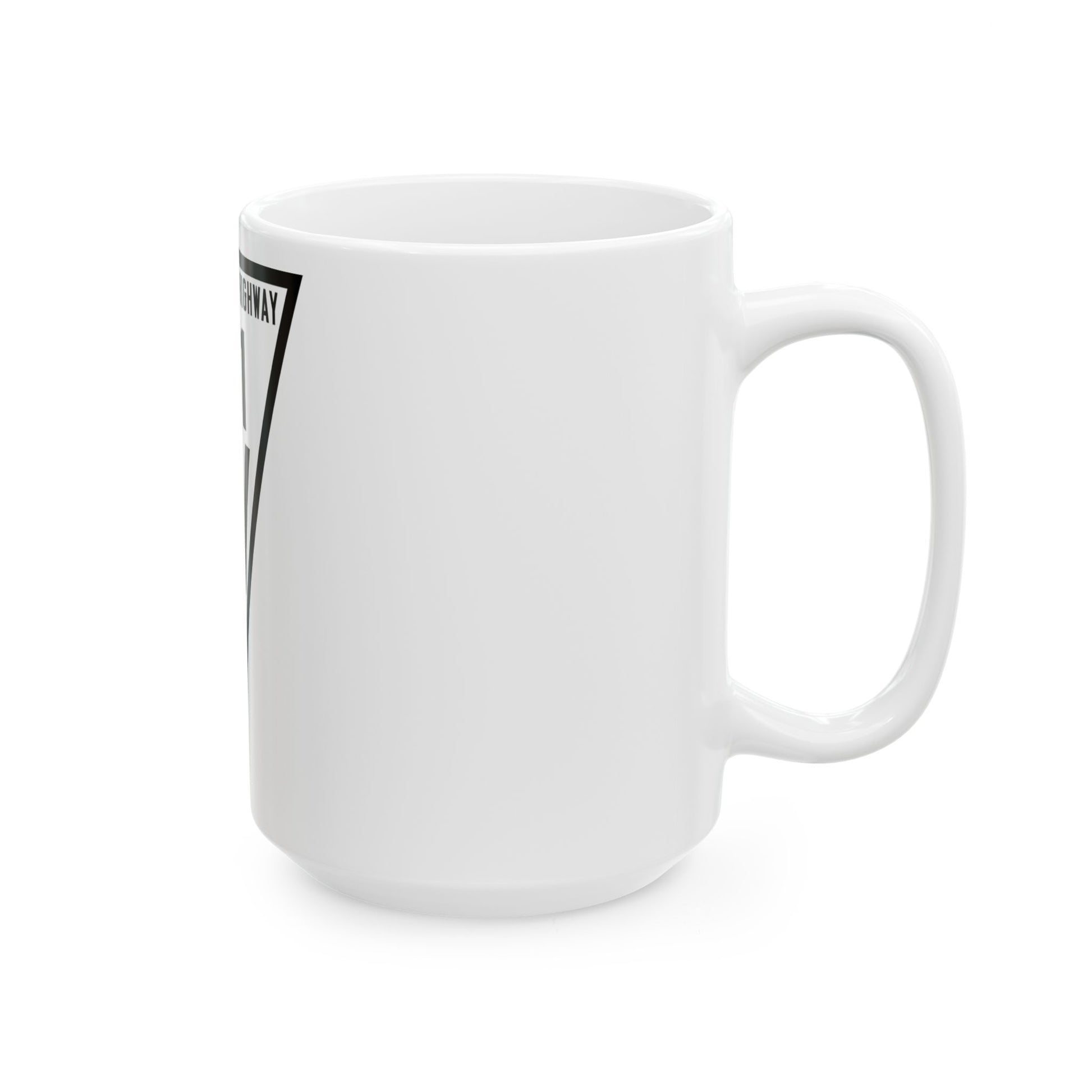WIS 41 1919 (Wisconsin) (Road Sign) White Coffee Mug-Go Mug Yourself