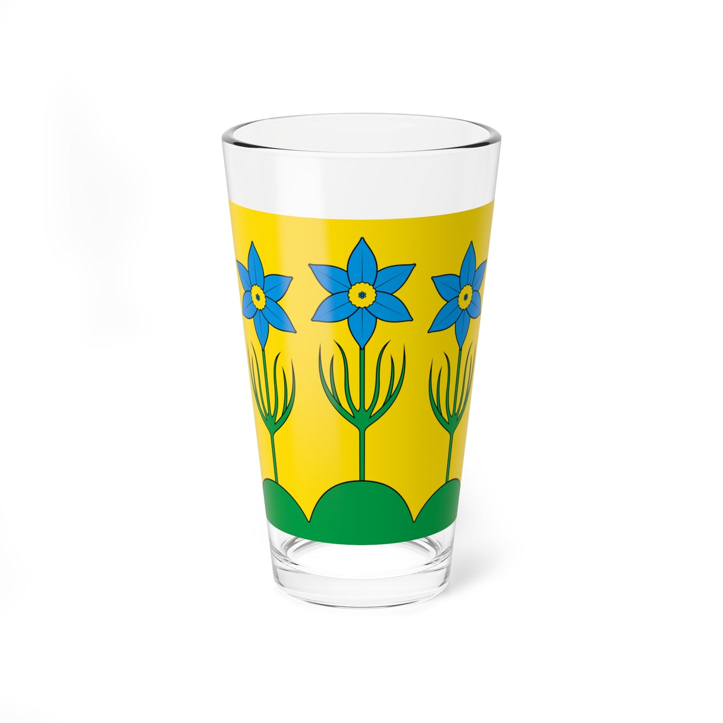 CHE Mellstorf Flag proposal 1 (Switzerland) Pint Glass 16oz
