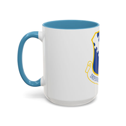 182d Airlift Wing insignia AFD 080128 056 (U.S. Air Force) Accent Coffee Mug