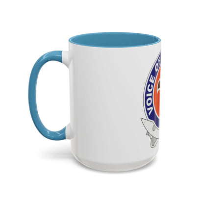 6 Signal Command 2 (U.S. Army) Accent Coffee Mug