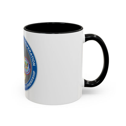 AF North TSC Theater Security Cooperation (U.S. Air Force) Accent Coffee Mug