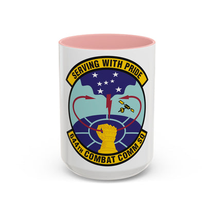 644th Combat Communications Squadron (U.S. Air Force) Accent Coffee Mug