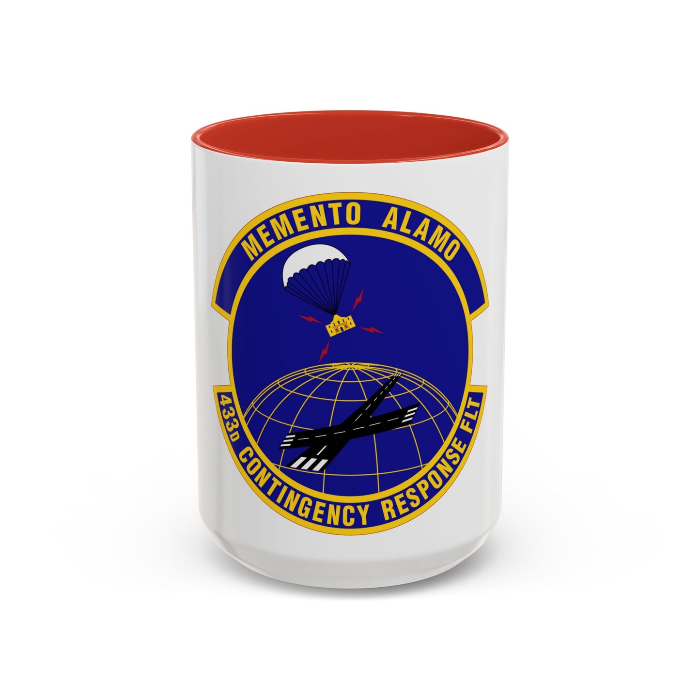 433 Contingency Response Flight AFRC (U.S. Air Force) Accent Coffee Mug