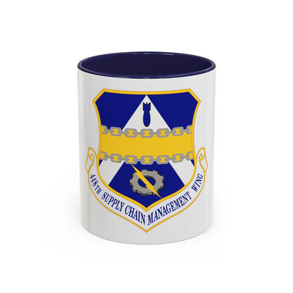 448th Supply Chain Managment Wing (U.S. Air Force) Accent Coffee Mug