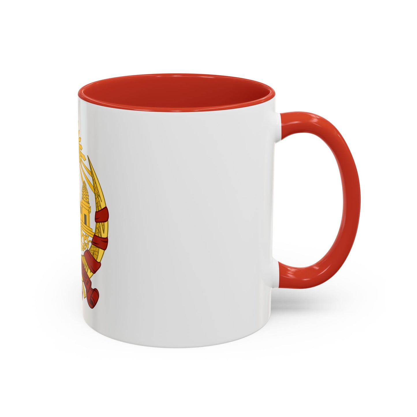 Coat of arms of the Khmer Republic - Accent Coffee Mug