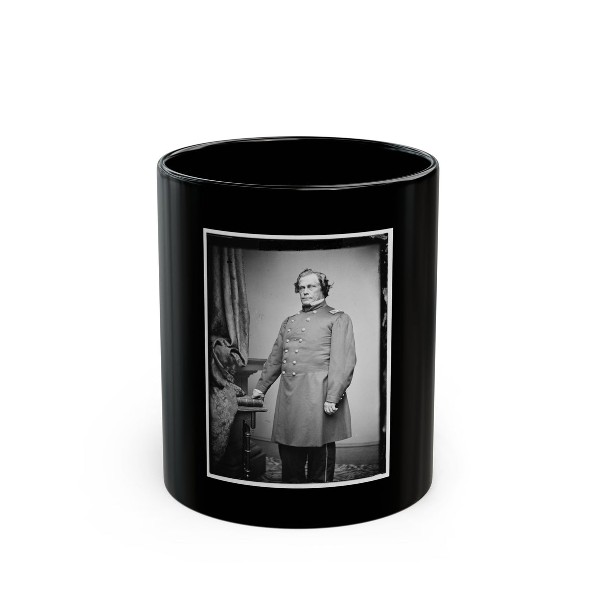 Untitled 001(4) (U.S. Civil War) Black Coffee Mug