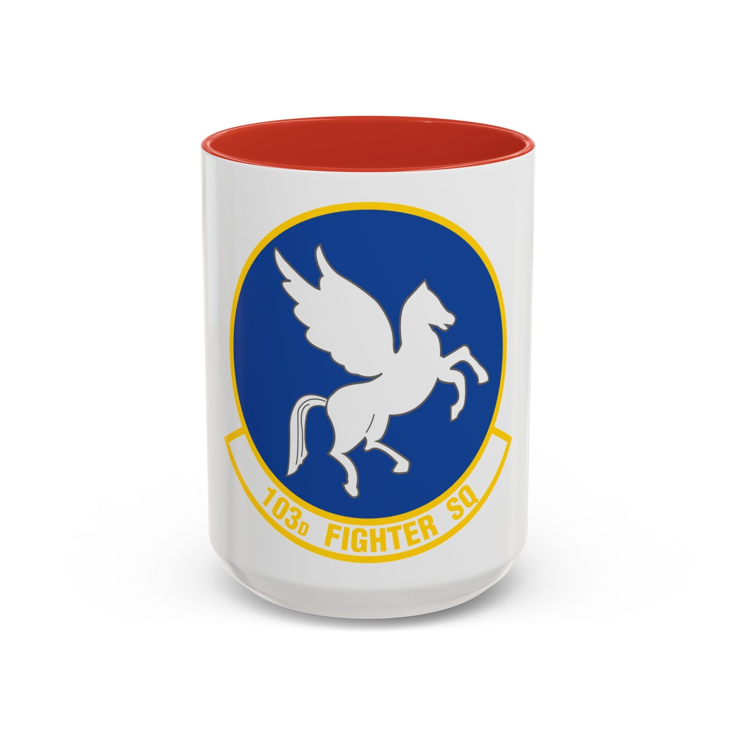 103d Fighter Squadron (U.S. Air Force) Accent Coffee Mug