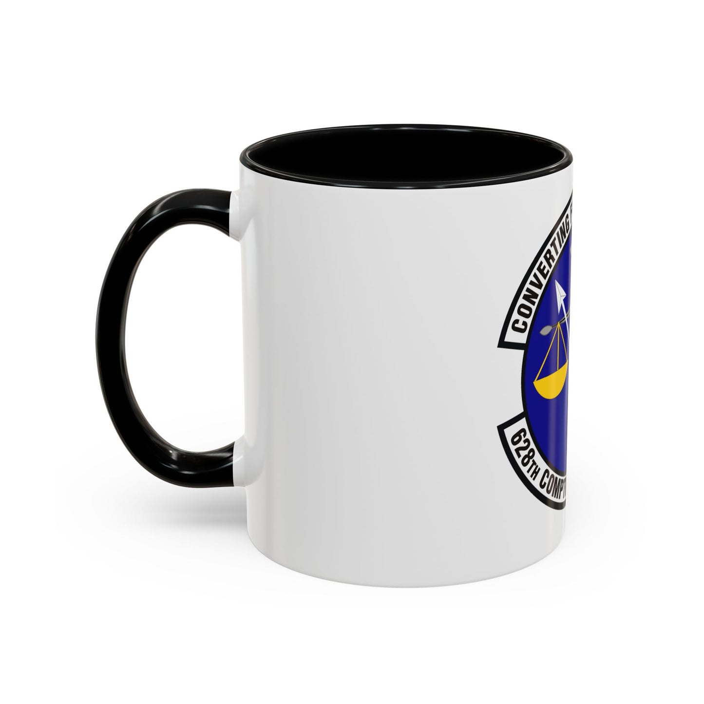 628th Comptroller Squadron (U.S. Air Force) Accent Coffee Mug