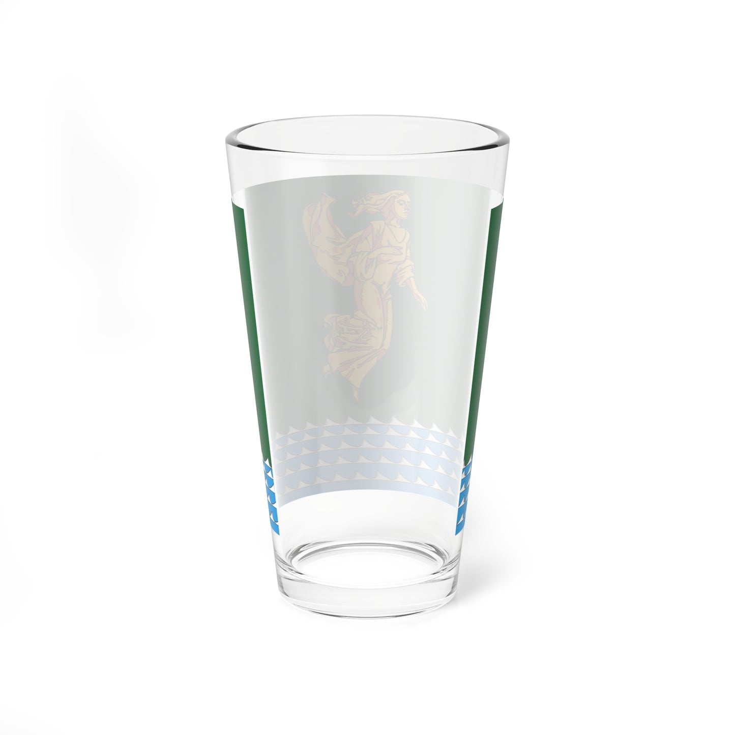 Flag of Angarsk 2004 (Russia) Pint Glass 16oz