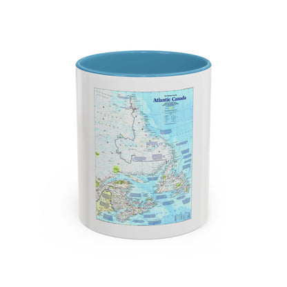 Canada - Atlantic 1 (1992) (Map) Accent Coffee Mug
