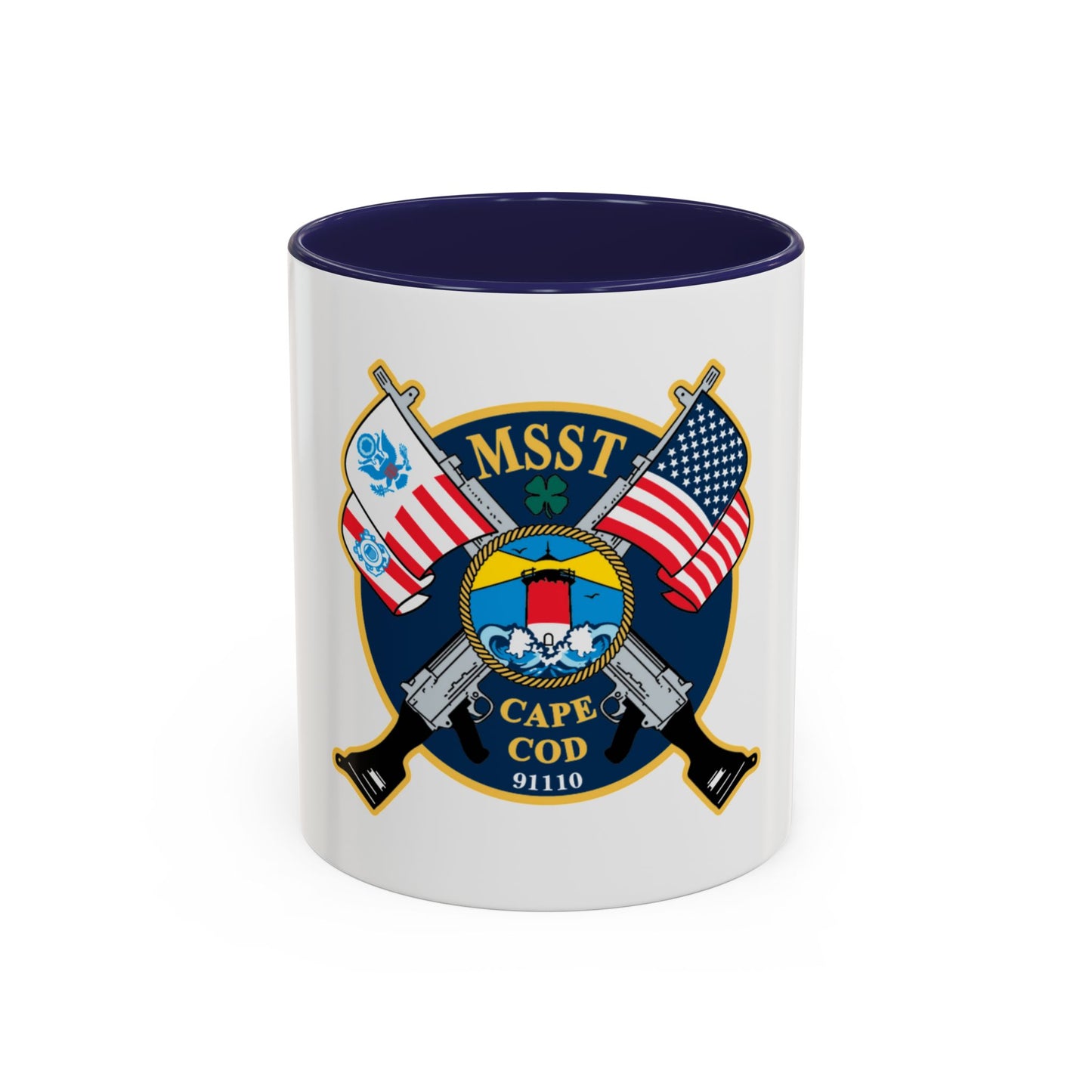 USCG MSST Cape Cod (U.S. Coast Guard) Accent Coffee Mug