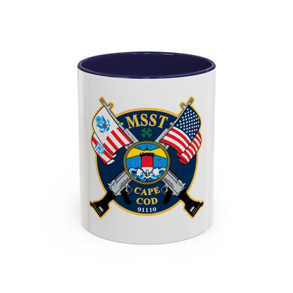 USCG MSST Cape Cod (U.S. Coast Guard) Accent Coffee Mug