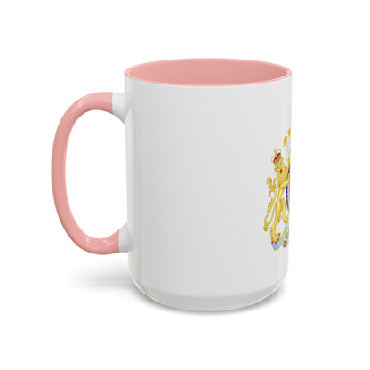 Coat of Arms of the United Kingdom (1801-1816) - Accent Coffee Mug