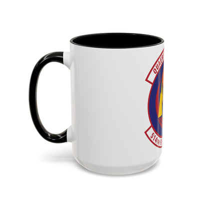 514th Flight Test Squadron (U.S. Air Force) Accent Coffee Mug