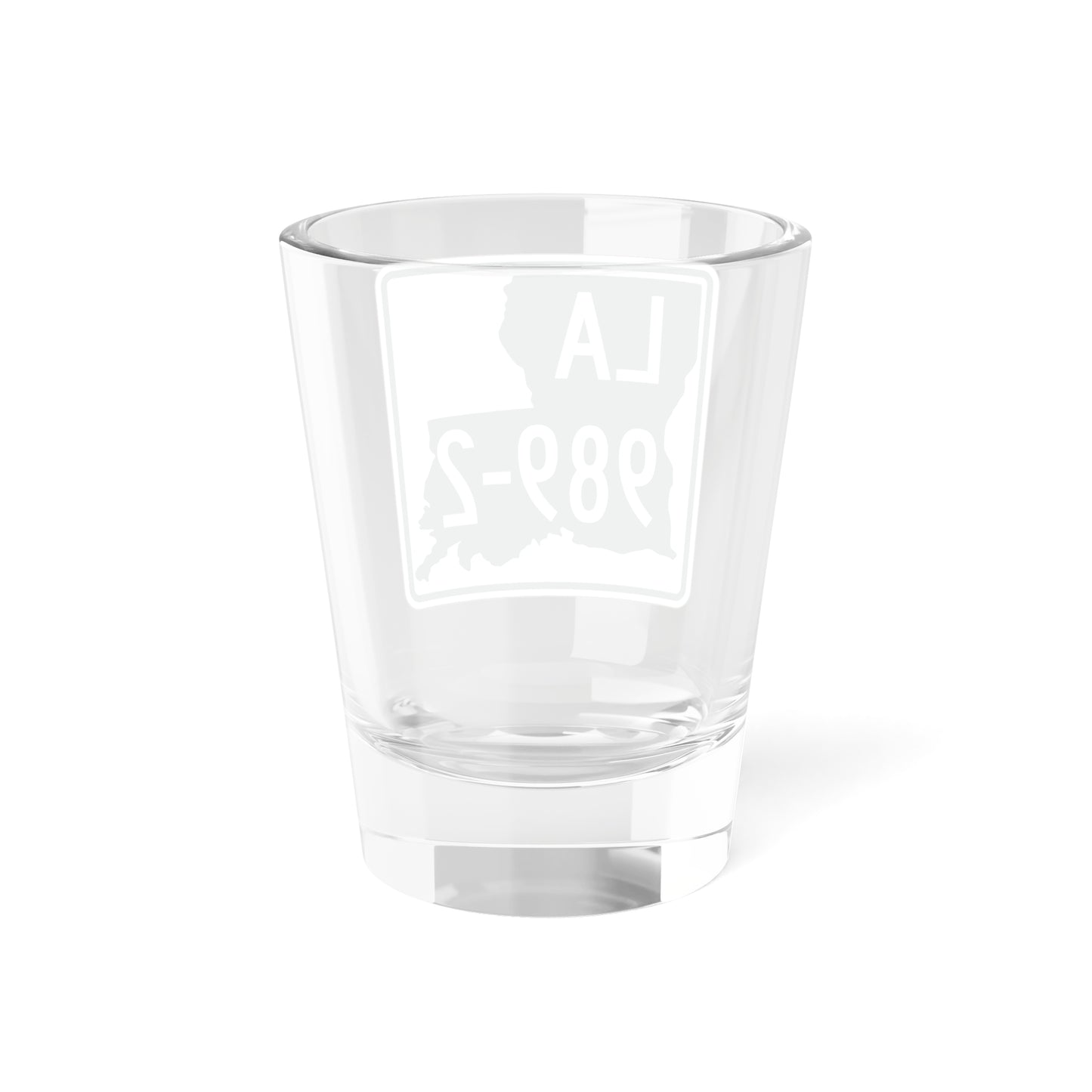 Louisiana 989-2 (Louisiana) (Road Sign) Shot Glass 1.5oz