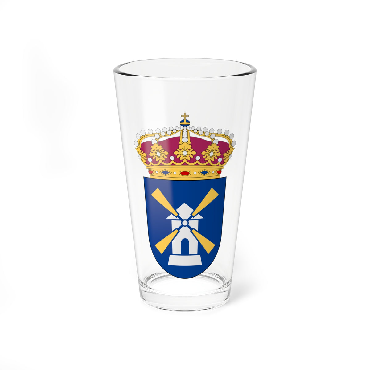 HMS Utö vapen (Sweden) (Coat of Arms) Pint Glass 16oz