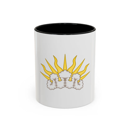 Sunburst Badge - Accent Coffee Mug