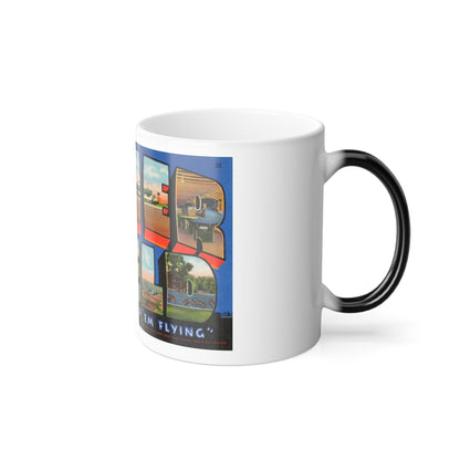 Greetings from Napier Field (Greeting Postcards) Color Changing Mug 11oz